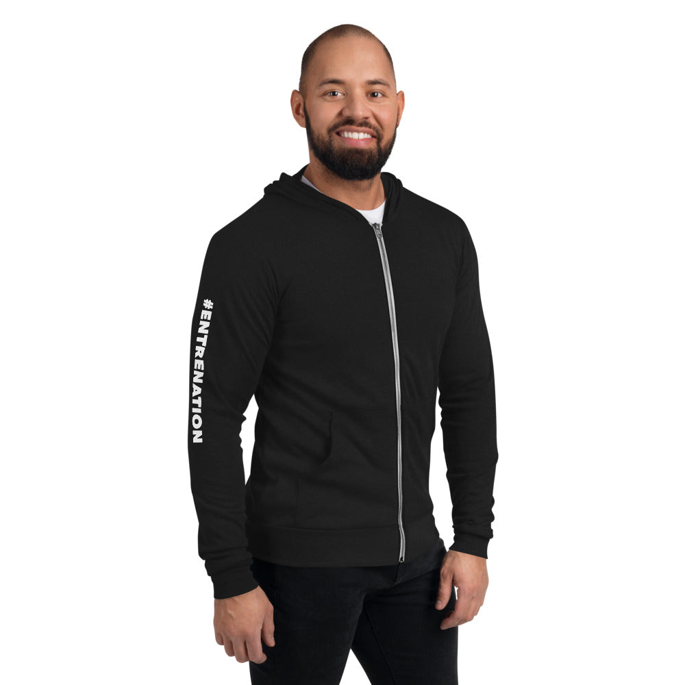 #Entrenation Unisex zip hoodie