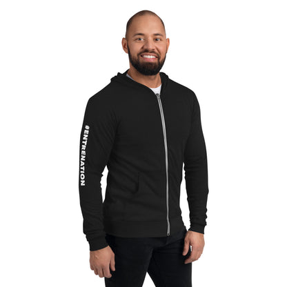 #Entrenation Unisex zip hoodie